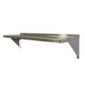 Prairie View Industries Prairie View WS1224 Aluminum Wall Mount Shelf - 12 x 12 x 24 in. WS1224